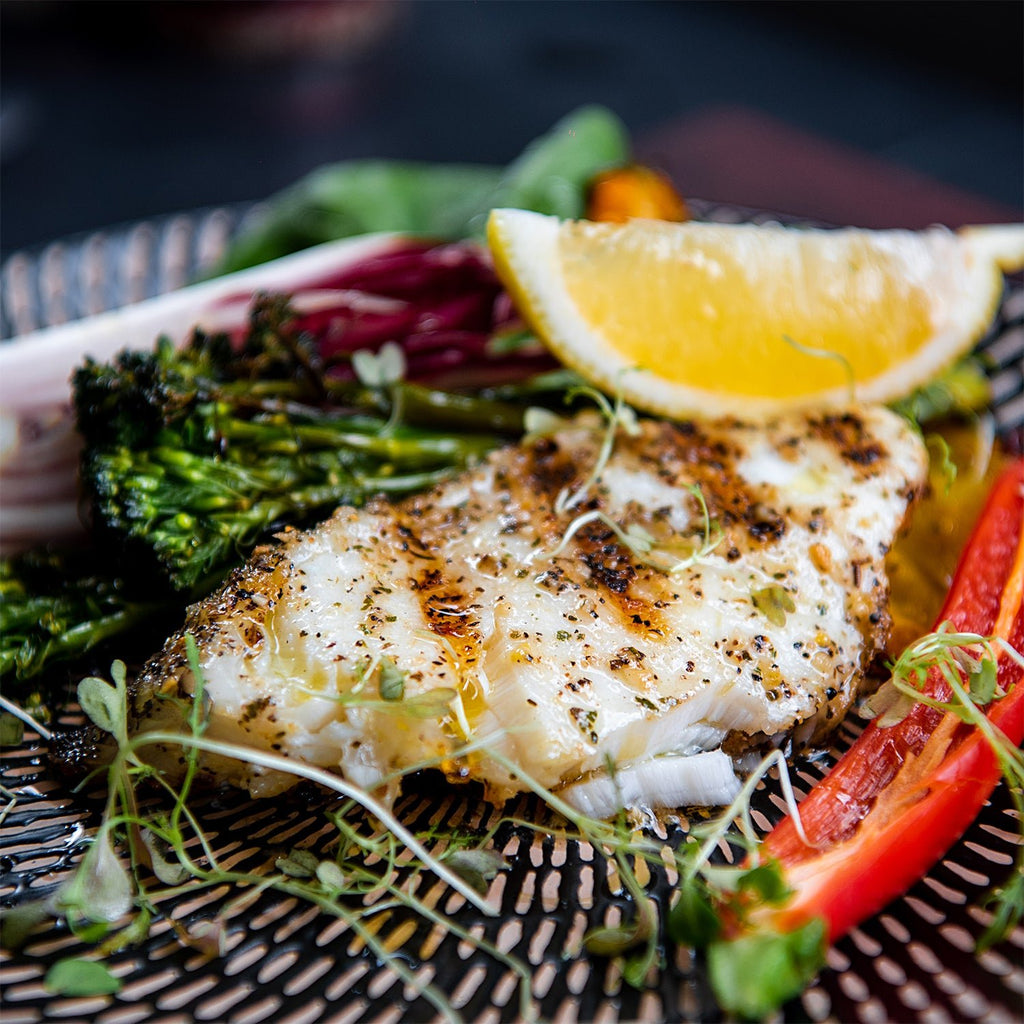 Grilled Glacier 51 Toothfish with Zesty Salt Rub - SmokeyQ