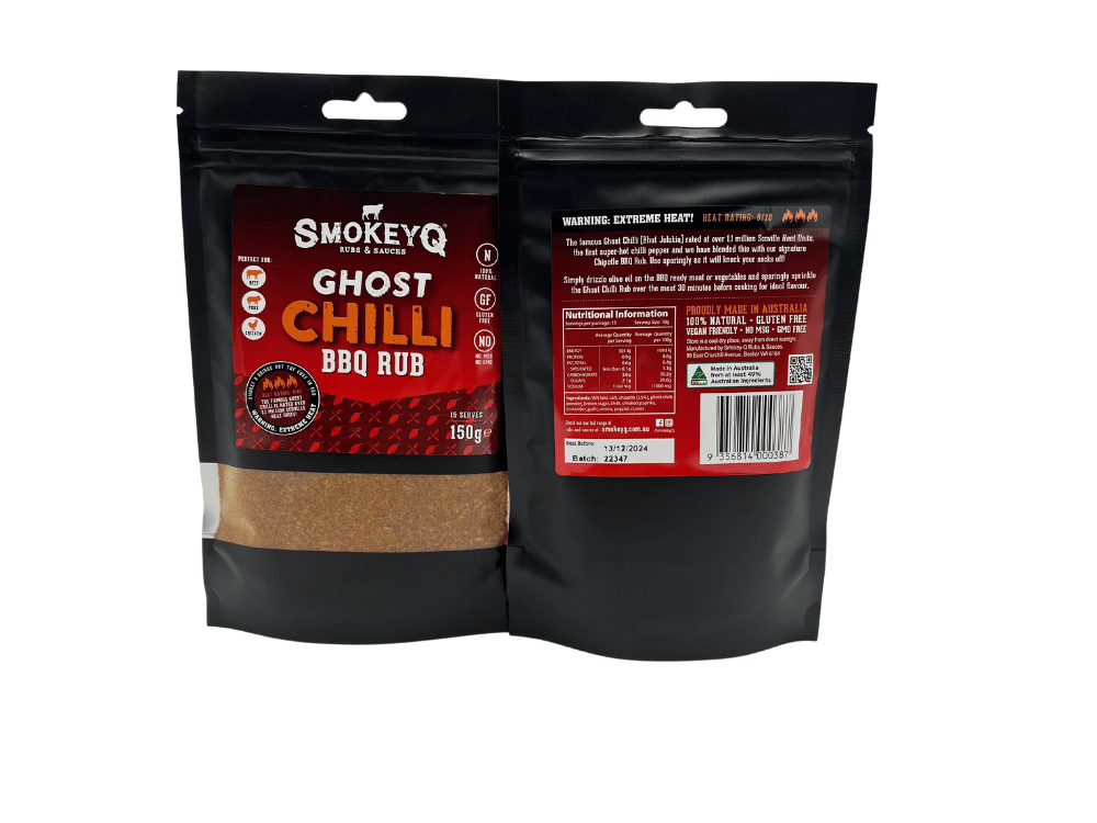 Ghost Chilli Rub - Pouch - SmokeyQ